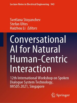 cover image of Conversational AI for Natural Human-Centric Interaction
